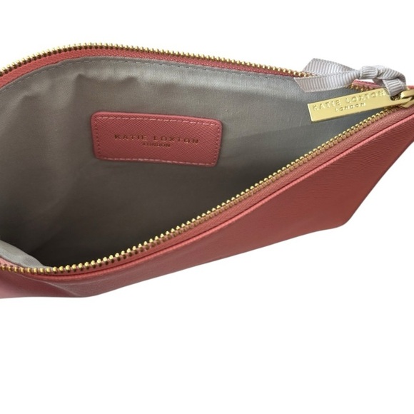 KATIE LOXTON Pretty In Pink Zip Pouch Pink NEW - Picture 3 of 5